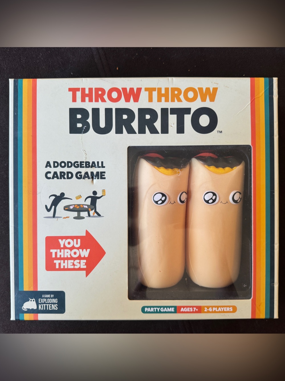 Throw Throw Burrito - A Dodgeball Card Game
